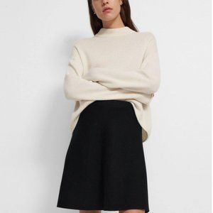 Theory Black Skirt Size M
